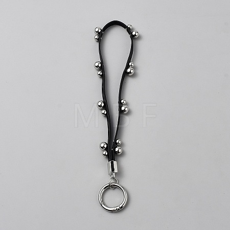 PU Leather Keychains KEYC-WH20004-33A-1