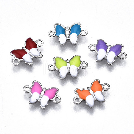 304 Stainless Steel Enamel Links Connectors X-STAS-q241-011-NF-1