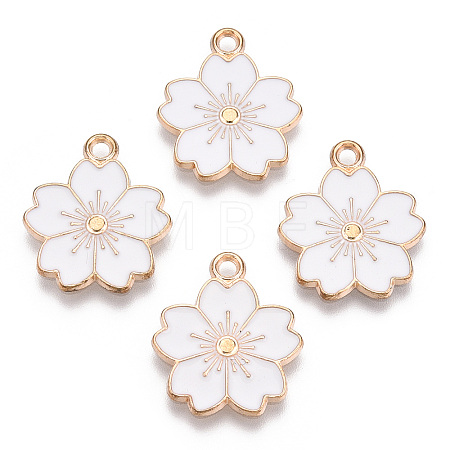Alloy Enamel Pendants ENAM-S121-115N-1