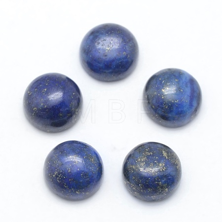 Natural Lapis Lazuli Cabochons G-E492-H-18-1