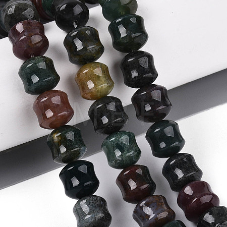 Natural Indian Agate Beads Strands G-N353-06A-06-1