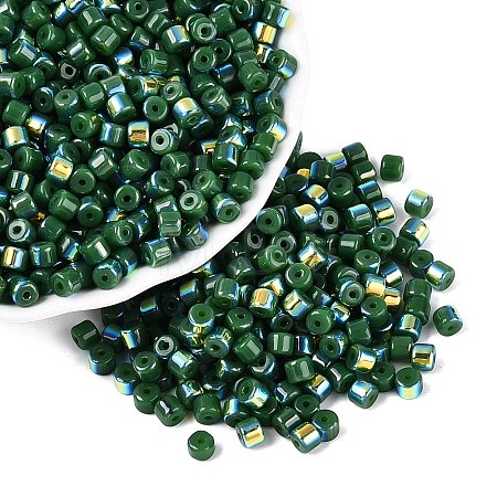 FGB Opaque Colours Glass Seed Beads SEED-Q040-07A-A07-1