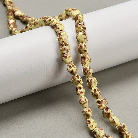 Synthetic Turquoise Beads Strands TURQ-F019-02B-1