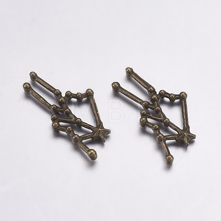 Alloy Cabochons PALLOY-L204-08AB-1