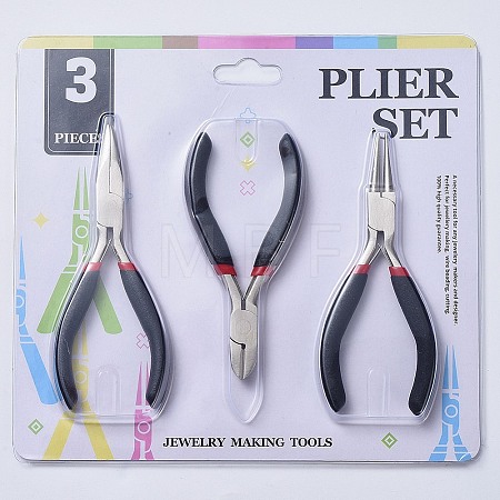 Carbon Steel Jewelry Pliers Sets PT-MSMC001-M1-1