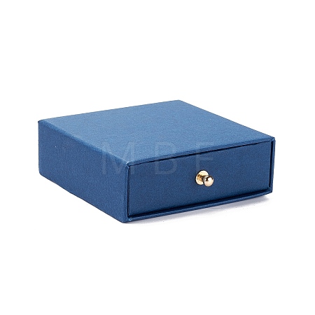 Square Paper Drawer Jewelry Set Box LS-CON-C011-03A-03-1