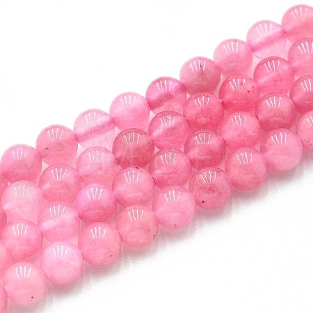 Natural Quartz Beads Strands G-N355-6mm-61-1