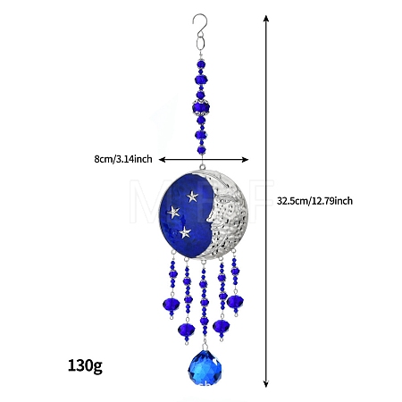 Moon Glass Suncatchers PW-WG8DE46-01-1
