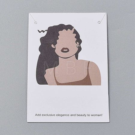 Cardboard Jewelry Display Cards CDIS-H002-02-04-1
