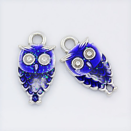 Alloy Enamel Pendants ENAM-C1406-6-1