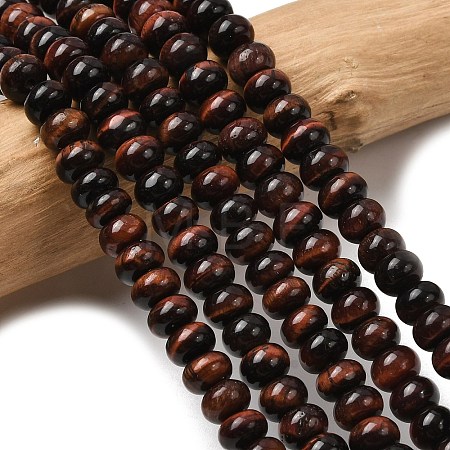Natural Red Tiger Eye Beads Strands G-A280-A05-01-1