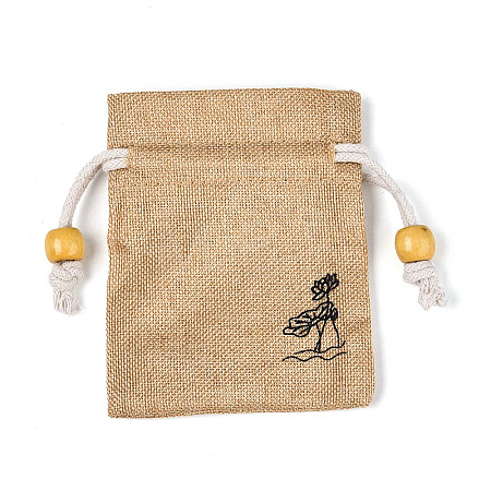 Burlap Packing Pouches ABAG-L006-A-01-1