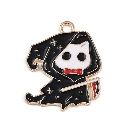 Halloween Alloy Enamel Pendants LS-FIND-I052-01KCG-01-1