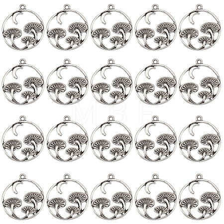 60Pcs Tibetan Style Alloy Pendants FIND-SC0025-26-1