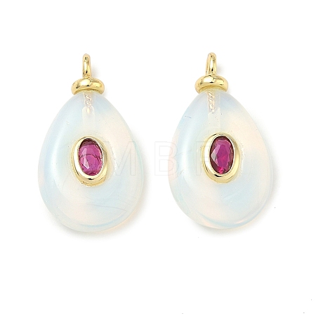 Opalite Pendants KK-G555-17G-01-1