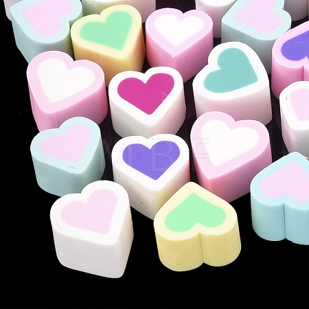 Handmade Polymer Clay Cabochons X-CLAY-T013-09-1