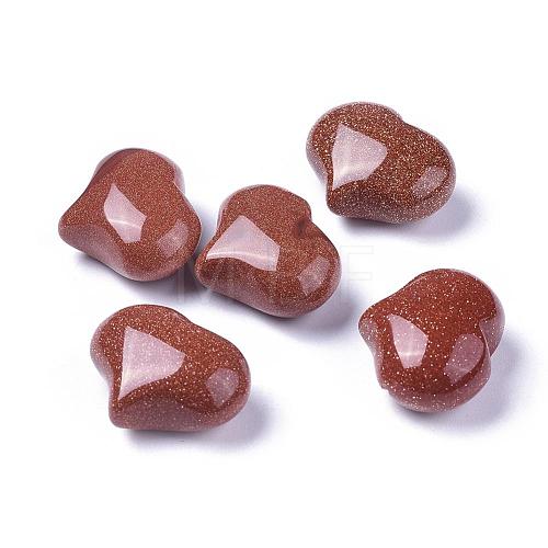 Synthetic Goldstone Beads G-F659-A38-1