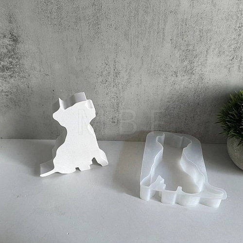 Animal
 Candle Holder Silhouette Silicone Molds SIL-R148-01C-1