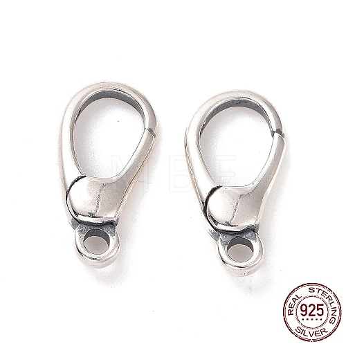 925 Sterling Silver Keychain Clasps STER-D036-05AS-1
