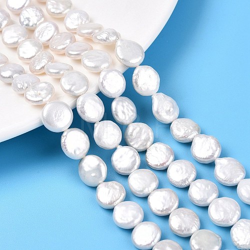 Natural Keshi Pearl Beads Strands PEAR-S018-10A-01-1