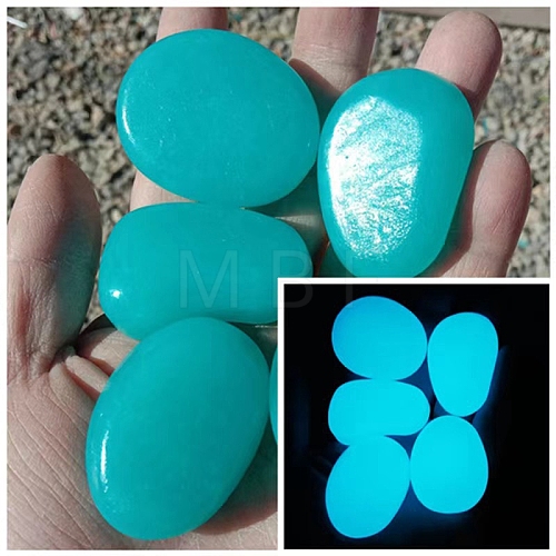 Resin Imitation Luminous Stone Display Decoration PW-WG93589-08-1