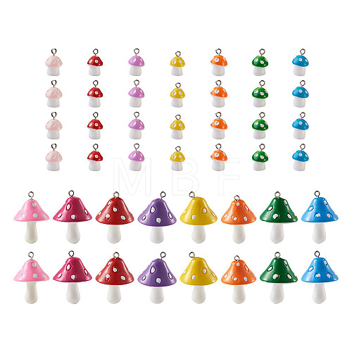  Resin Pendant Sets RESI-TA0001-10-1