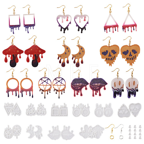 Fashewelry DIY Earring Making Kits DIY-FW0001-14-1