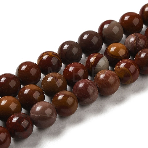 Natural Jasper Beads Strands G-H298-A05-02-1
