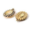 UV Plating Alloy Glass Pendants FIND-K032-41G-2