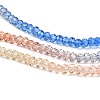 Transparent Painted Glass Beads Strands LS-DGLA-A034-T2mm-A02-4