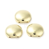 Oval Brass Beads KK-E102-25G-03-1