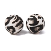 Food Grade Eco-Friendly Printed Silicone Beads SIL-A013-01A-12-1