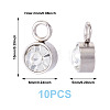 10Pcs Glass Rhinestone Charms STAS-TA0003-26F-3