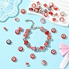 50Pcs Resin European Beads RESI-CJC0050-01C-5