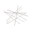 304 Stainless Steel Flat Head Pins STAS-Z089-03P-15-2