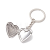 316 Stainless Steel Photo Locket Keychain KEYC-JKC01121-4
