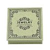 Floral Printed Paper Jewelry Display Magnetic Cases CON-K015-03C-02-1