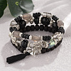 Boho Style Wood Beaded Stretch Bracelet Sets for Women WGE3C3B-43-1