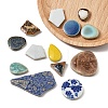 Mosaic Tiles Porcelain Cabochons DIY-YWC0009-01A-1