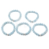 Natural Quartz(Dyed) Stretch Bracelets BJEW-JB01699-05-1