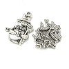 40Pcs Christmas Theme Tibetan Style Alloy Pendants FIND-U010-09-2