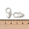 316 Stainless Steel Lobster Claw Clasps STAS-S180-01P-3