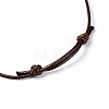 Korean Waxed Polyester Cord Pendants Necklaces NJEW-JN02328-01-3