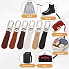 12Pcs PU Leather Zipper Pull Tabs FIND-CY0002-33A-6