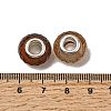 Faceted Resin European Beads RESI-C063-01A-3
