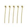 Brass Ball Head Pins X-KK-R020-04G-1