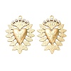 304 Stainless Steel Big Pendants STAS-C152-26G-1