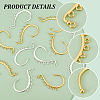 32Pcs 2 Colors Alloy Ear Cuff Findings FIND-UN0015-92-5