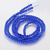 Imitation Jade Glass Beads Strands DGLA-S076-8mm-33-2