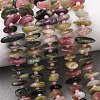 Natural Multicolor Tourmaline Beads Strands G-D110-I02-01-2